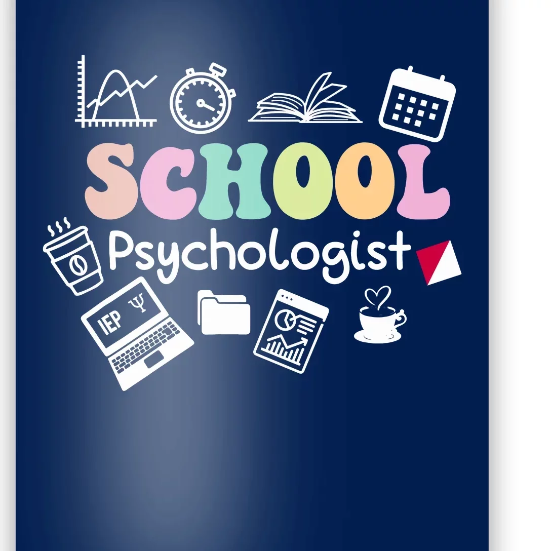 School Psychologist Life Back To School Team Poster