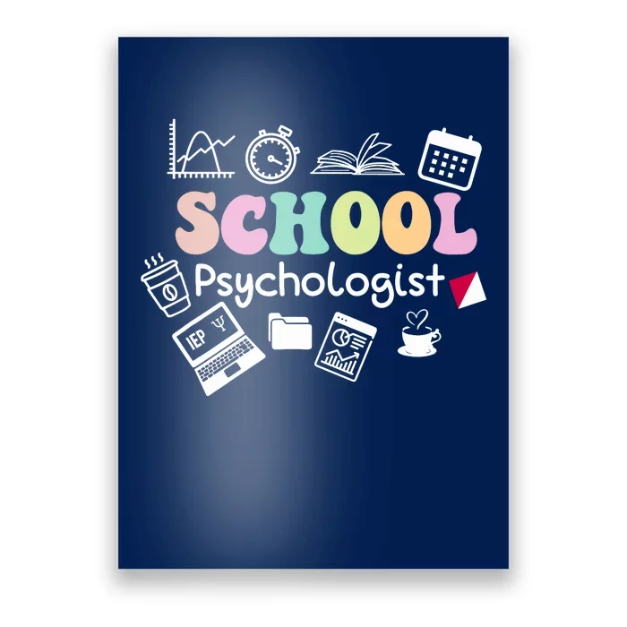 School Psychologist Life Back To School Team Poster