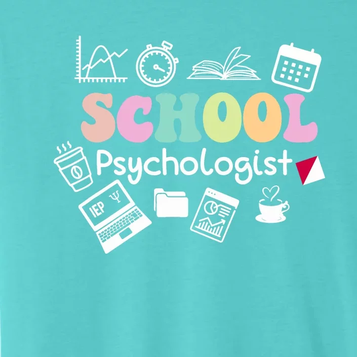 School Psychologist Life Back To School Team ChromaSoft Performance T-Shirt