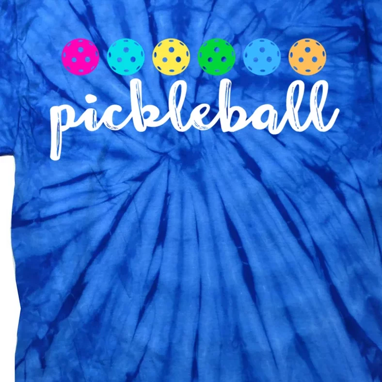 S Pickleball Lovers Cute Cool Gift Tie-Dye T-Shirt