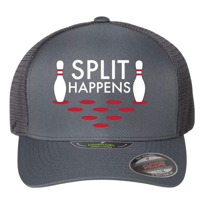 Splits Happen Flexfit Unipanel Trucker Cap