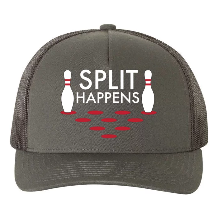 Splits Happen Yupoong Adult 5-Panel Trucker Hat