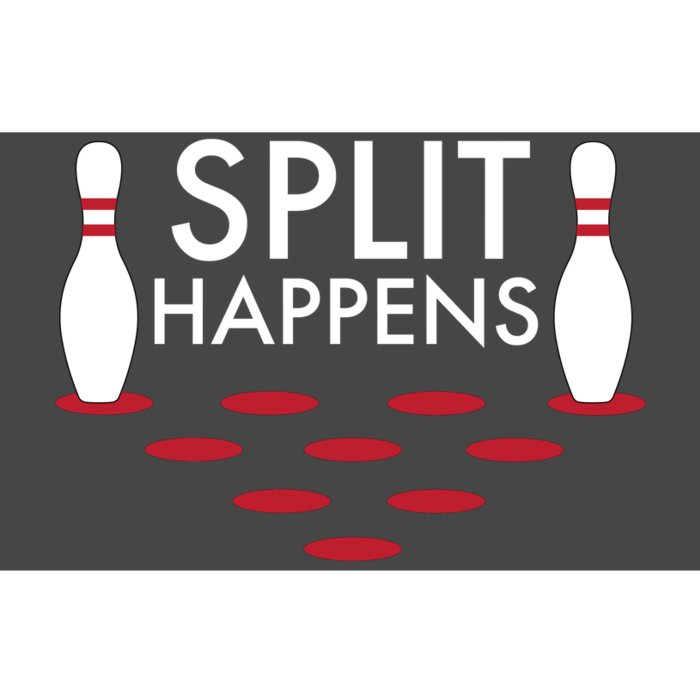 Splits Happen Bumper Sticker