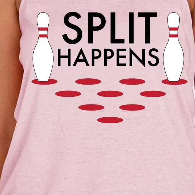 Splits Happen Women's Knotted Racerback Tank