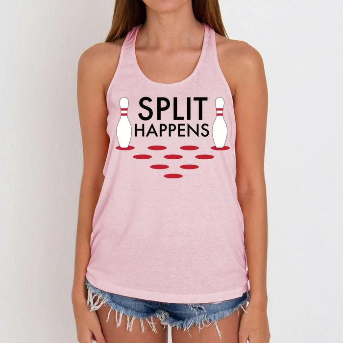 Splits Happen Women's Knotted Racerback Tank