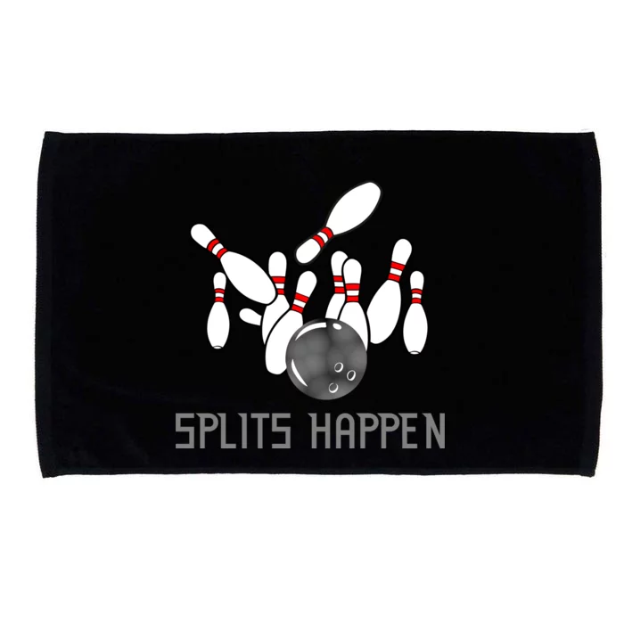 Splits Happen Bowling Microfiber Hand Towel