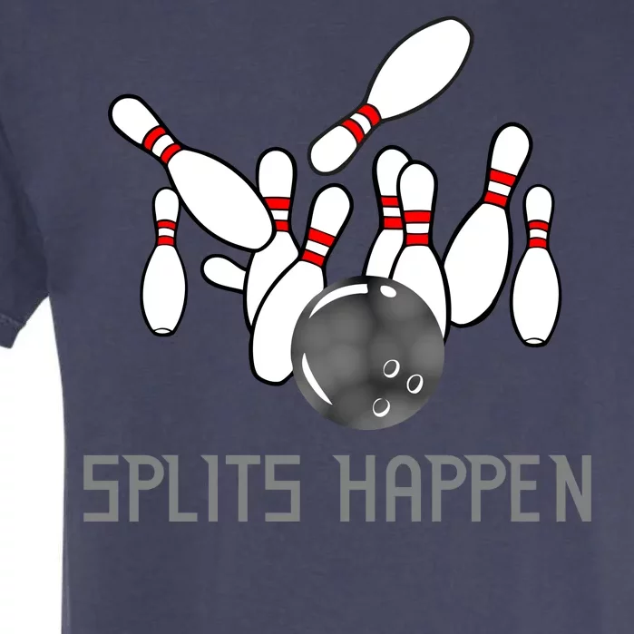 Splits Happen Bowling Garment-Dyed Heavyweight T-Shirt