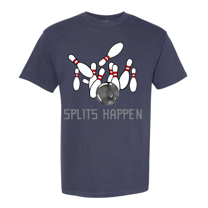 Splits Happen Bowling Garment-Dyed Heavyweight T-Shirt