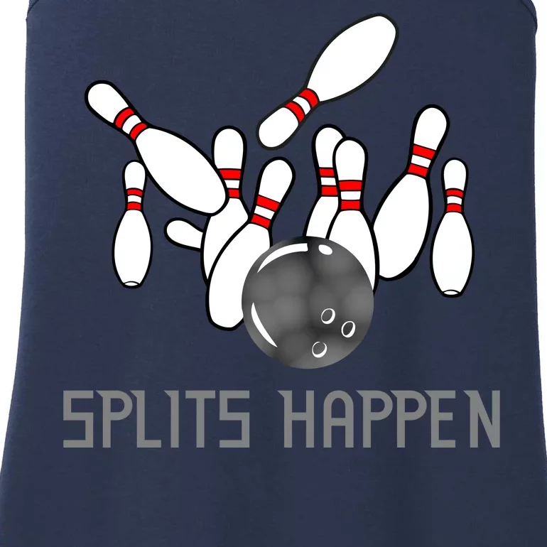 Splits Happen Bowling Ladies Essential Tank