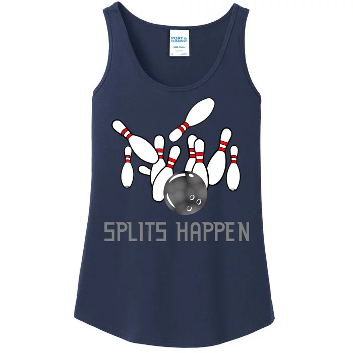 Splits Happen Bowling Ladies Essential Tank