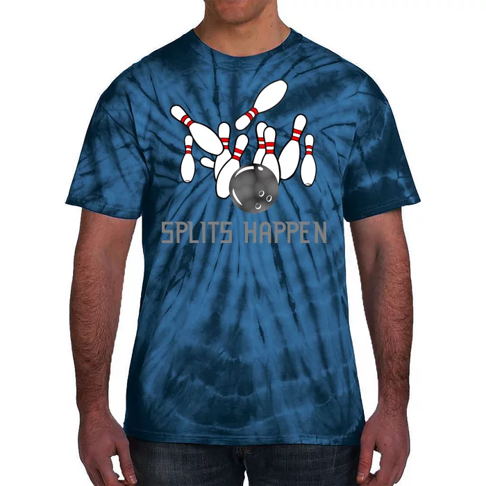 Splits Happen Bowling Tie-Dye T-Shirt