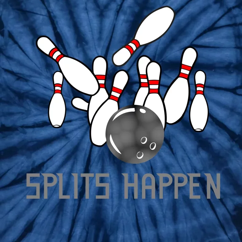 Splits Happen Bowling Tie-Dye T-Shirt