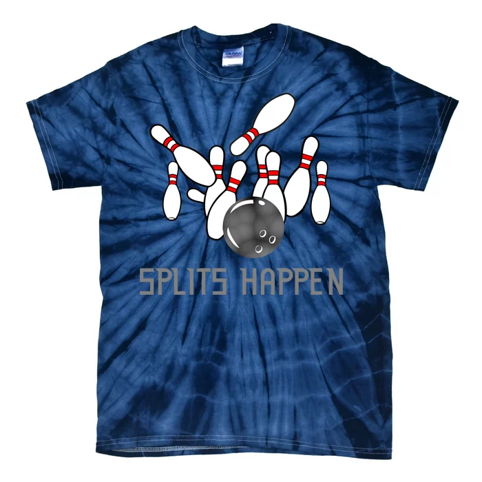 Splits Happen Bowling Tie-Dye T-Shirt