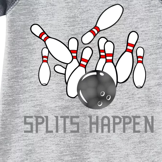 Splits Happen Bowling Infant Baby Jersey Bodysuit