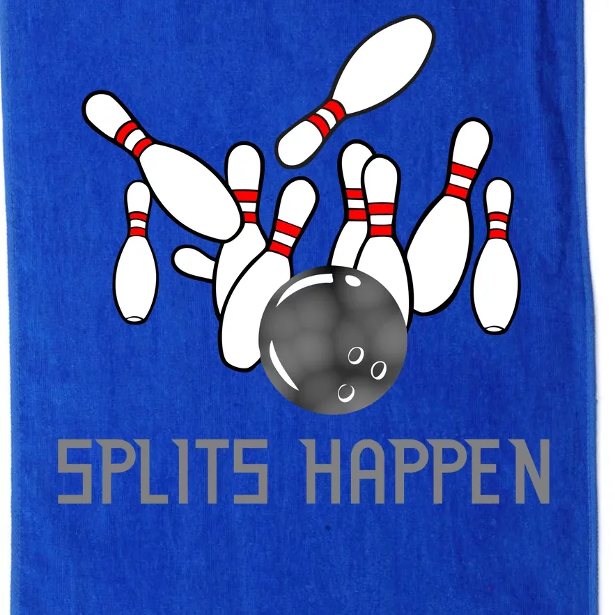 Splits Happen Bowling Platinum Collection Golf Towel