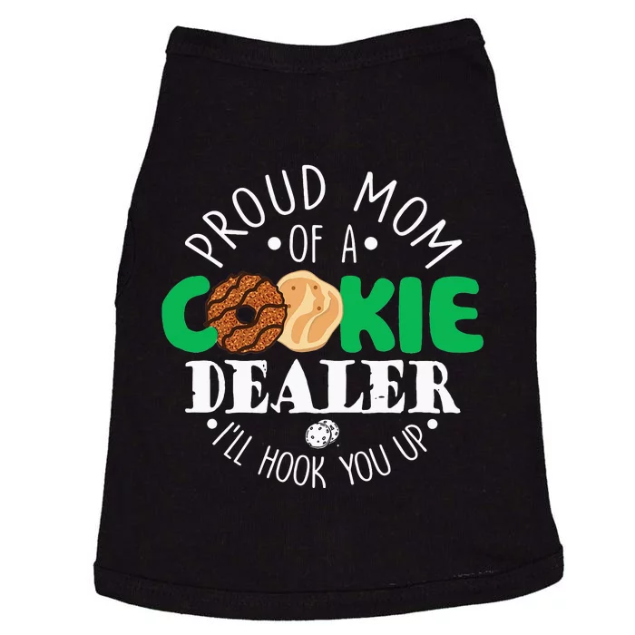 Scout Proud Mom Of A Cookie Dealer  Troop Leader Doggie Tank