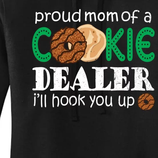 Scout Proud Mom Of A Cookie Dealer Troop Leader Women's Pullover Hoodie