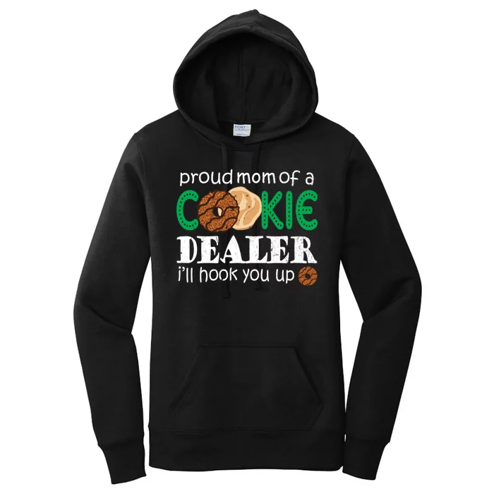 Scout Proud Mom Of A Cookie Dealer Troop Leader Women's Pullover Hoodie