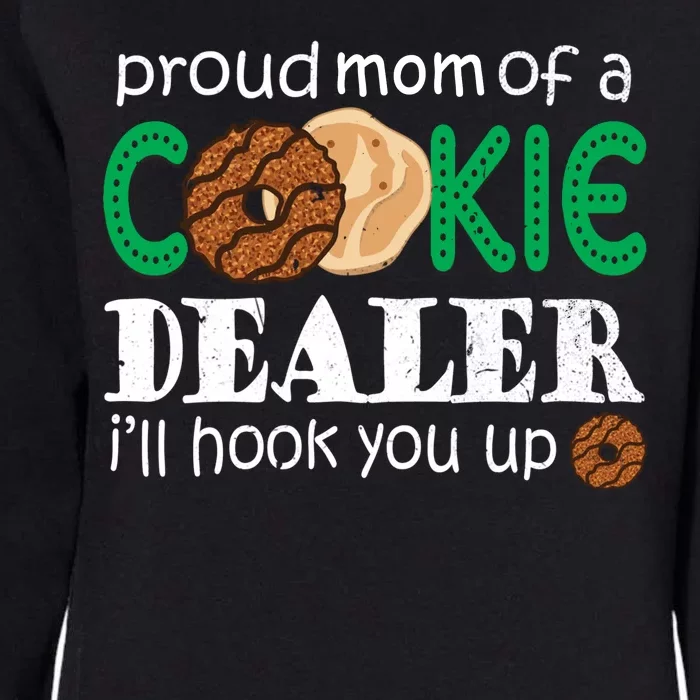 Scout Proud Mom Of A Cookie Dealer Troop Leader Womens California Wash Sweatshirt