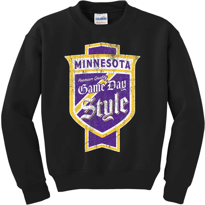 Scandinavian Pride Minnesota Pride Beer Label Kids Sweatshirt