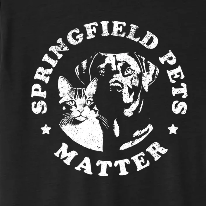 Springfield Pets Matter Funny Presidential Debate Humor ChromaSoft Performance T-Shirt