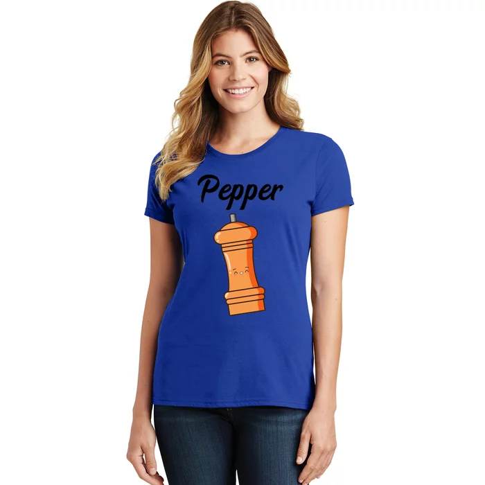 Salt Pepper Matching Halloween Costume Best Friends Gift Women's T-Shirt