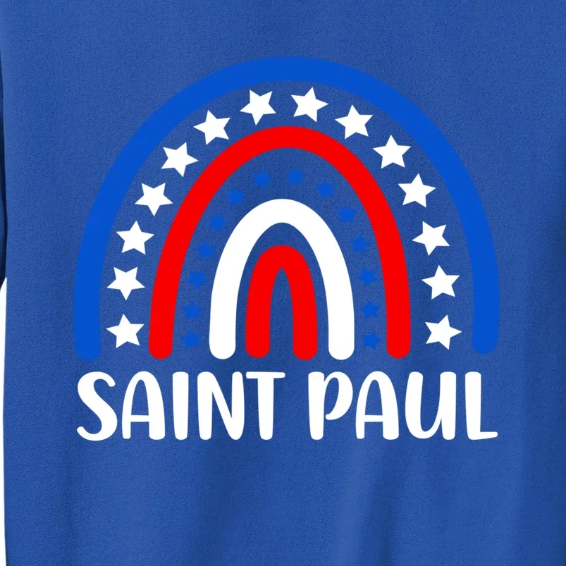 Saint Paul Minnesota Funny Gift I Love Saint Paul Usa Gift Sweatshirt