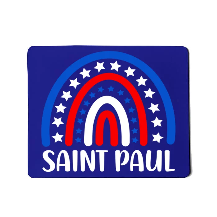 Saint Paul Minnesota Funny Gift I Love Saint Paul Usa Gift Mousepad