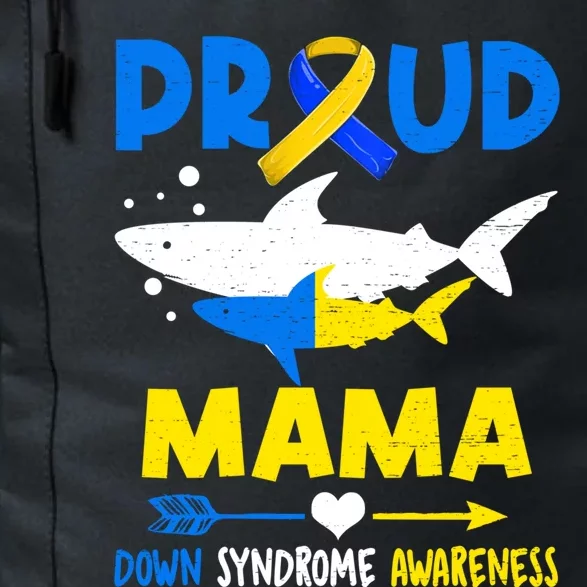 Shark Proud Mama Down Syndrome Awareness T21 Meaningful Gift Daily Commute Backpack