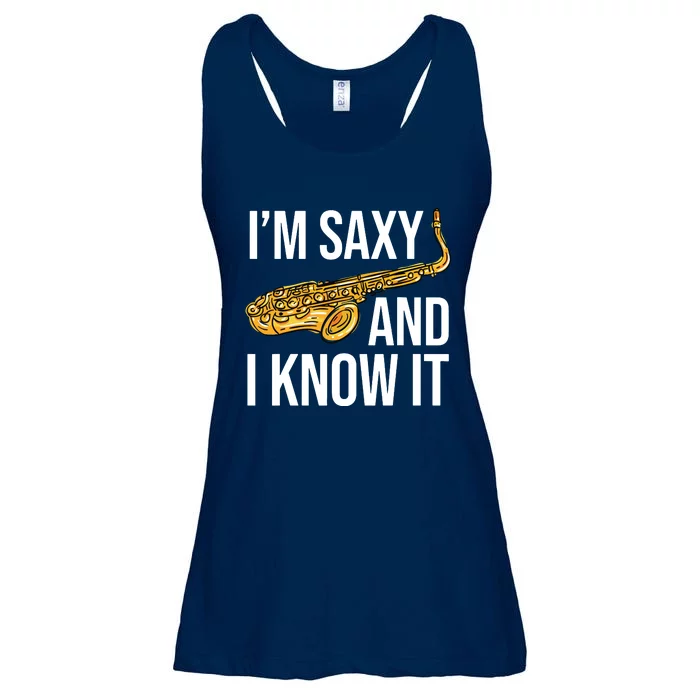 Saxophone Player Musicians Saxophone Player And Teacher Gift Ladies Essential Flowy Tank