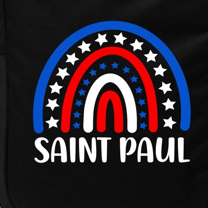 Saint Paul Minnesota Gift I Love Saint Paul Usa Great Gift Impact Tech Backpack