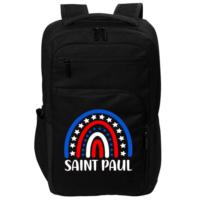 Saint Paul Minnesota Gift I Love Saint Paul Usa Great Gift Impact Tech Backpack