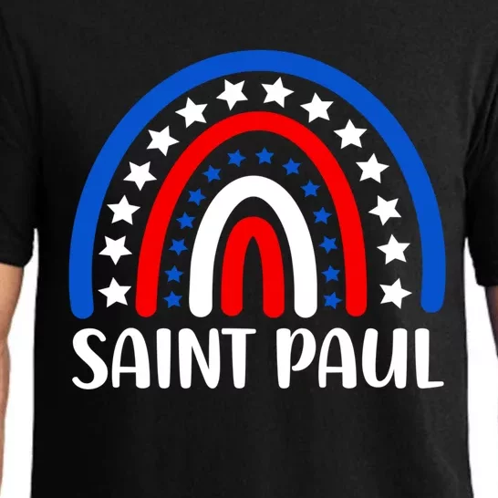 Saint Paul Minnesota Gift I Love Saint Paul Usa Great Gift Pajama Set