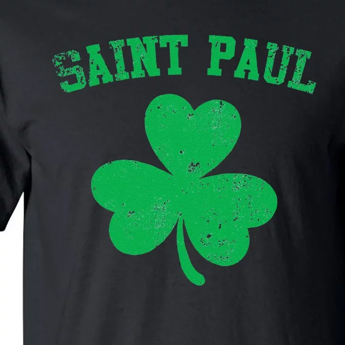 Saint Paul Minnesota St Patrick's Day Shamrock Tall T-Shirt