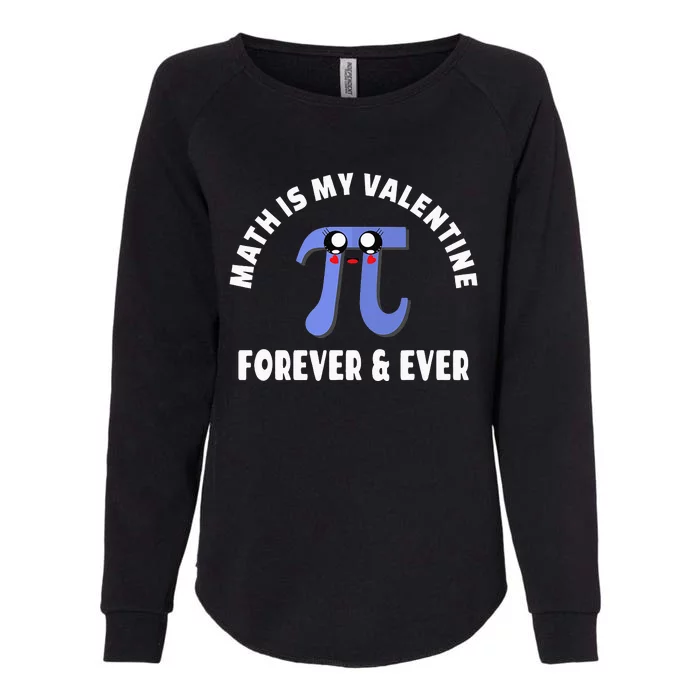 Single Person Math Lover Valentine Joke Womens California Wash Sweatshirt