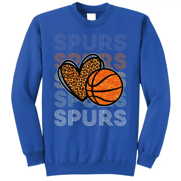 Spurs Proud Name Personalized Tall Sweatshirt