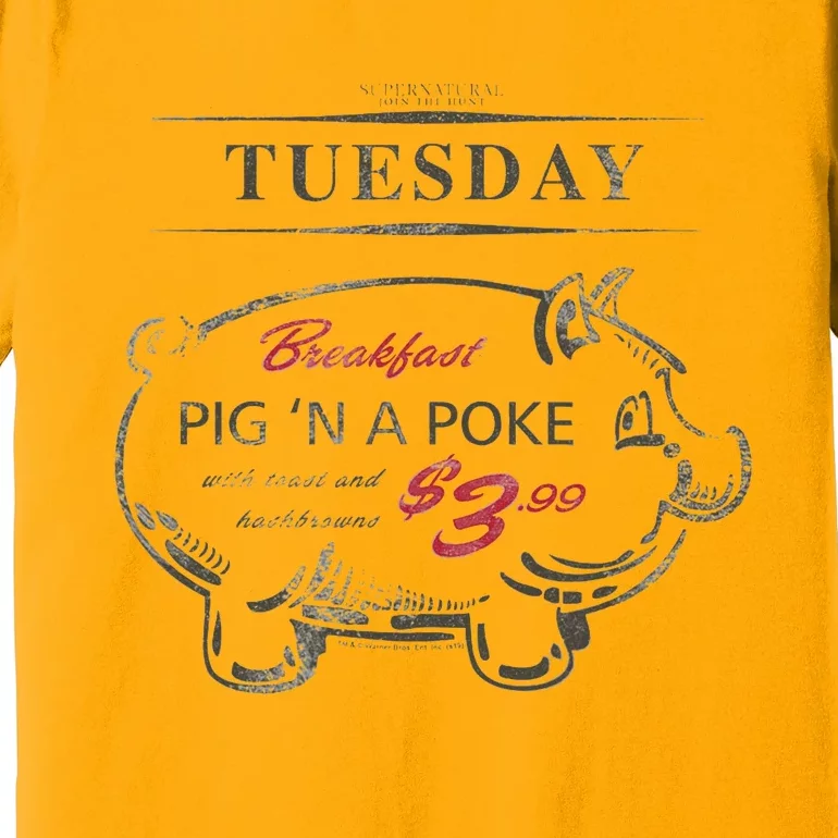 Supernatural Pig N A Poke Premium T-Shirt