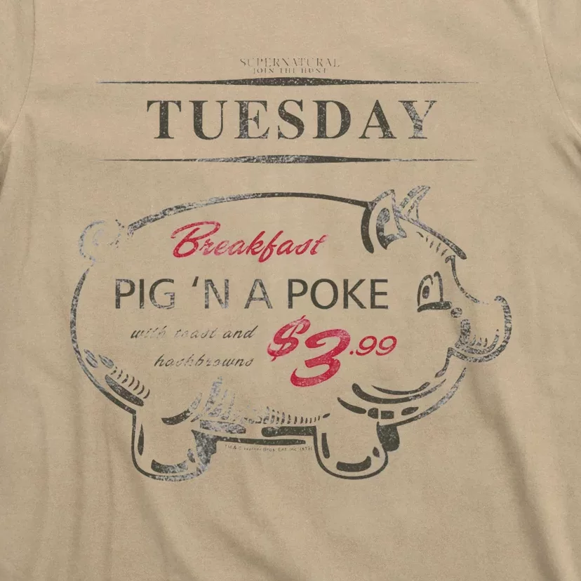 Supernatural Pig N A Poke T-Shirt