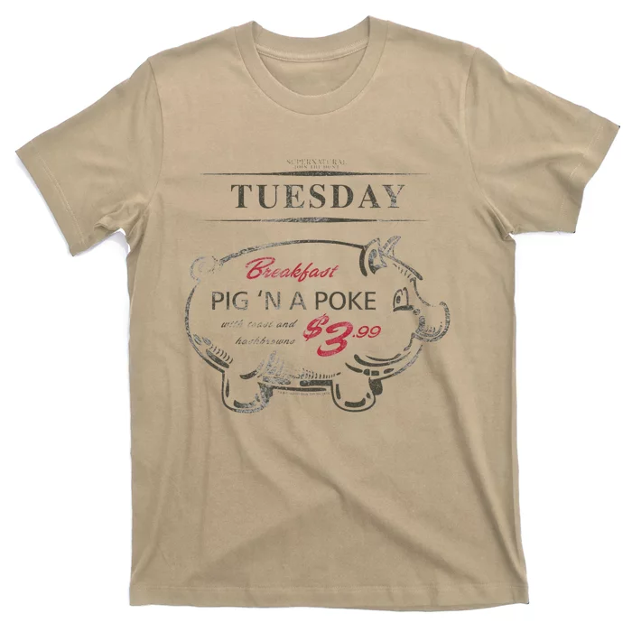 Supernatural Pig N A Poke T-Shirt