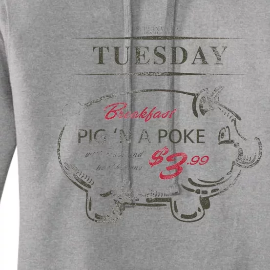 Supernatural Pig N A Poke Women's Pullover Hoodie