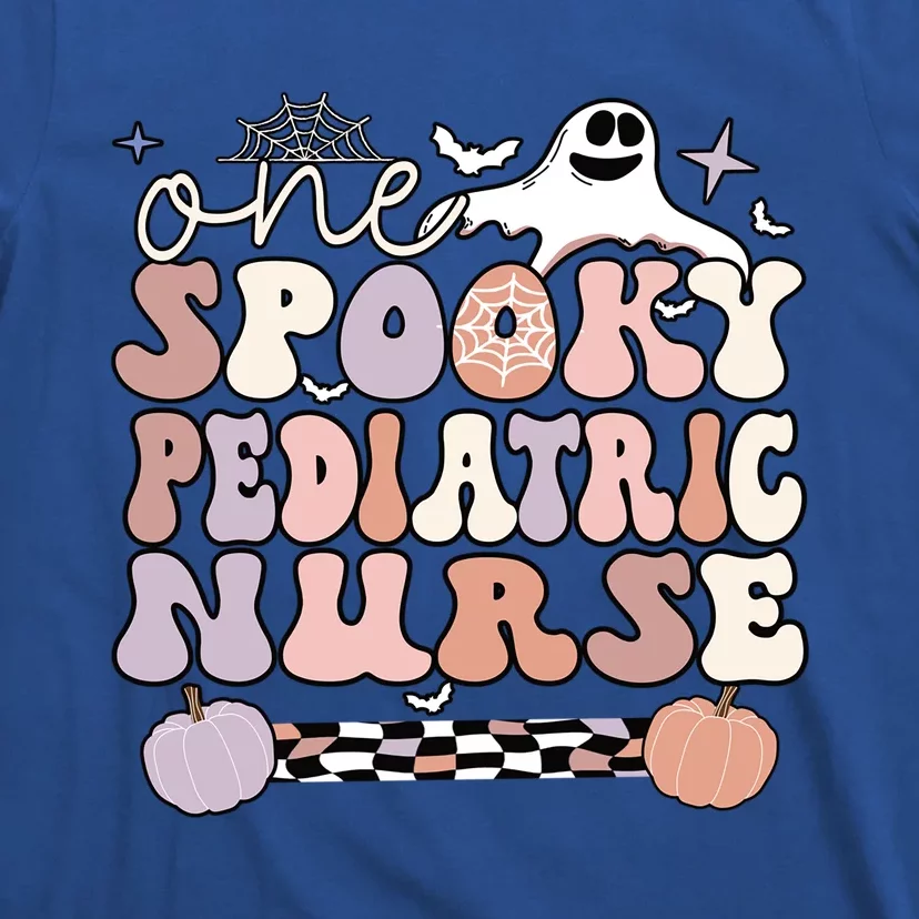 Spooky Peds Nurse Halloween Pediatric Nursing Great Gift T-Shirt