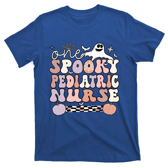 Spooky Peds Nurse Halloween Pediatric Nursing Great Gift T-Shirt