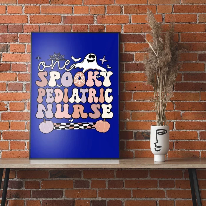 Spooky Peds Nurse Halloween Pediatric Nursing Great Gift Poster