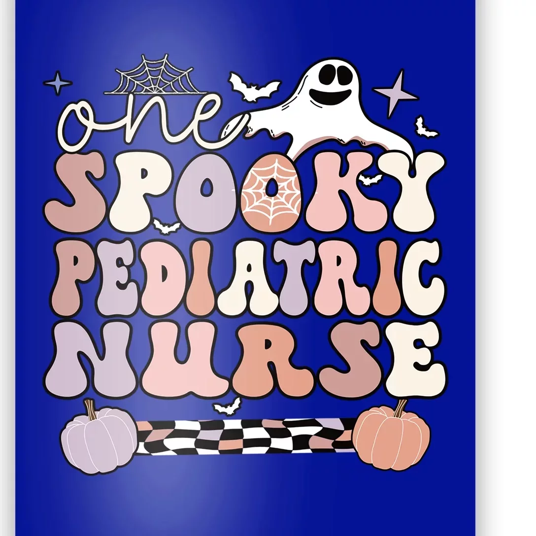 Spooky Peds Nurse Halloween Pediatric Nursing Great Gift Poster