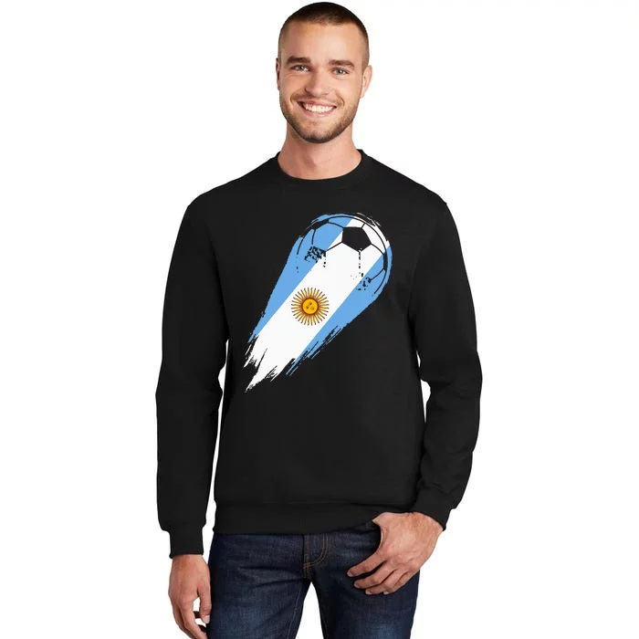 Soccer Player Of Pride Argentina Tall Sweatshirt