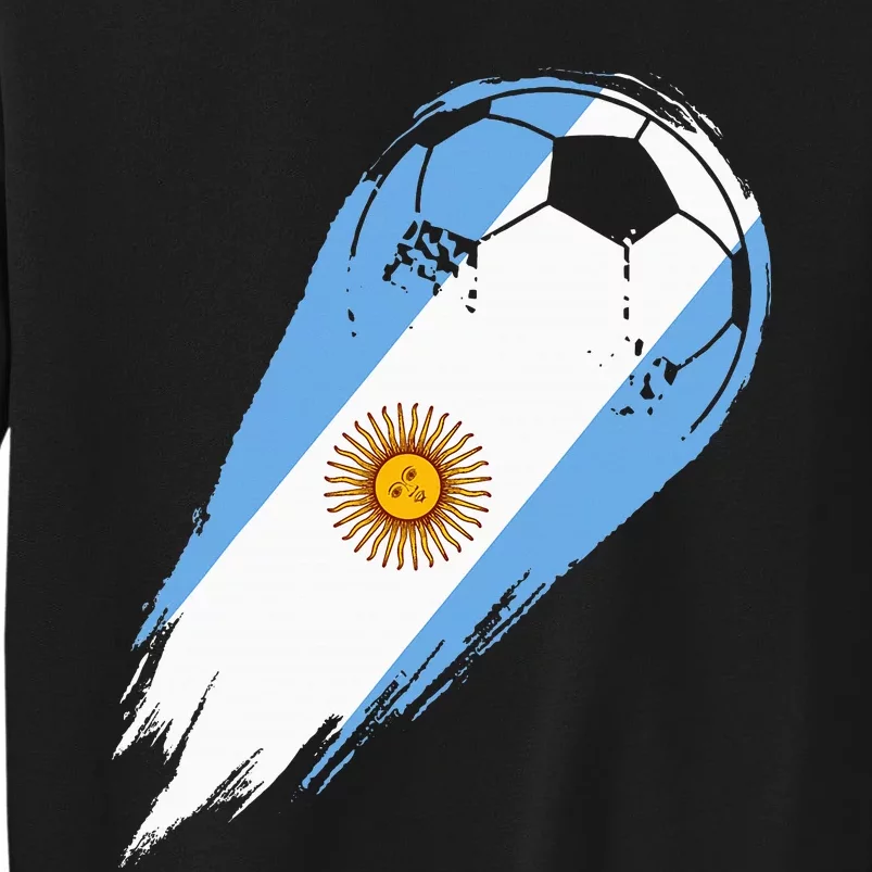 Soccer Player Of Pride Argentina Tall Sweatshirt