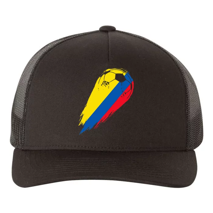 Soccer Player Of Pride Colombia Yupoong Adult 5-Panel Trucker Hat