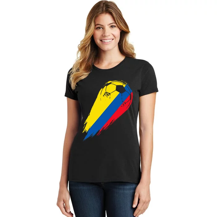 Soccer Player Of Pride Colombia Women's T-Shirt