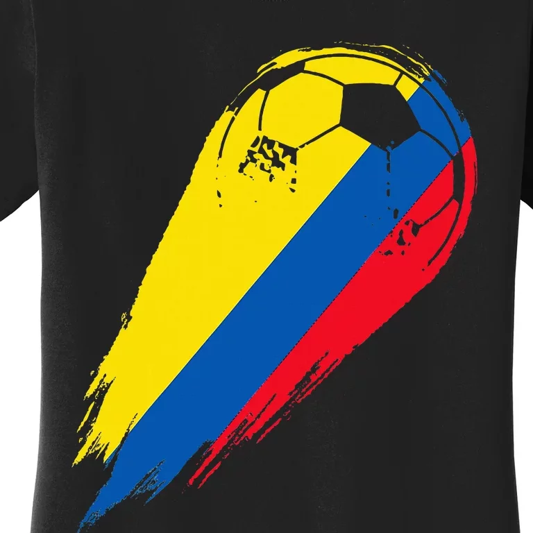 Soccer Player Of Pride Colombia Women's T-Shirt