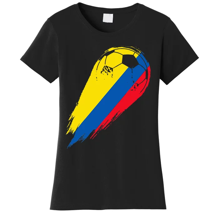 Soccer Player Of Pride Colombia Women's T-Shirt